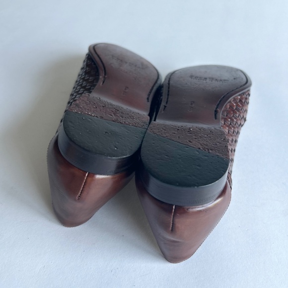 Cole Haan Brown Genuine Leather Weaving Loafers size 9 - Picture 12 of 16